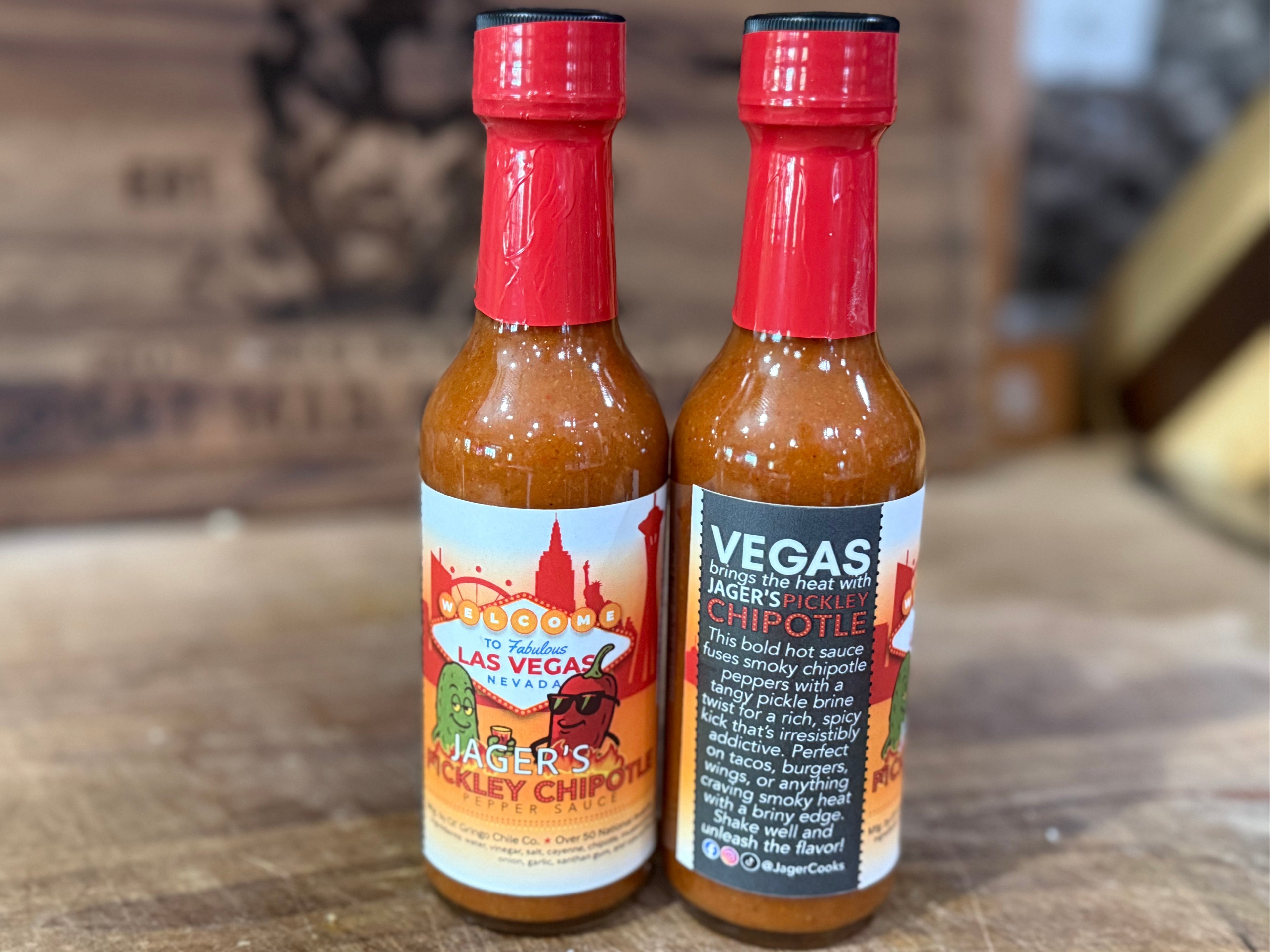 Jager's Picklely Chipotle Pepper Sauce